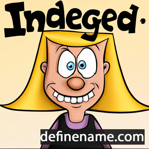 Ingjerd cartoon