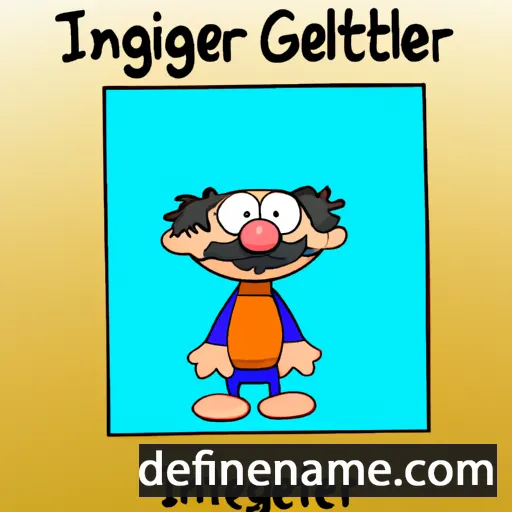 Inglebert cartoon