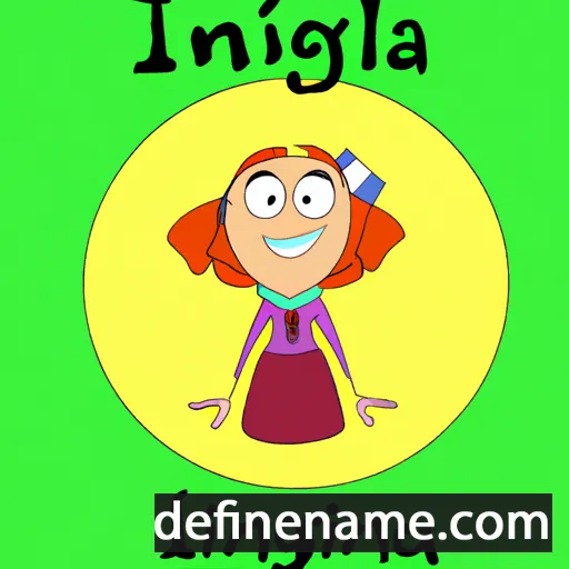 Inglina cartoon