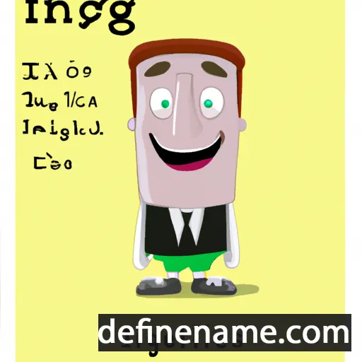 cartoon of the name Inglis