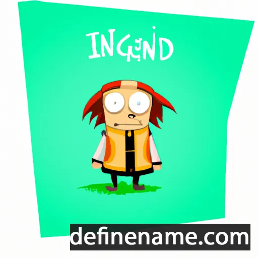 cartoon of the name Ingundis