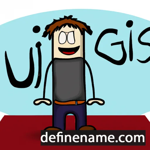 cartoon of the name Ingus