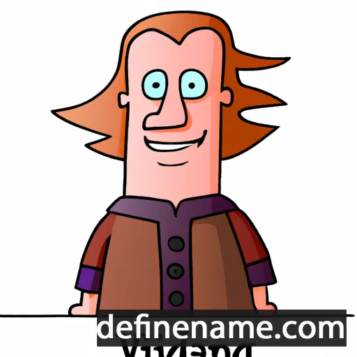 cartoon of the name Ingvald