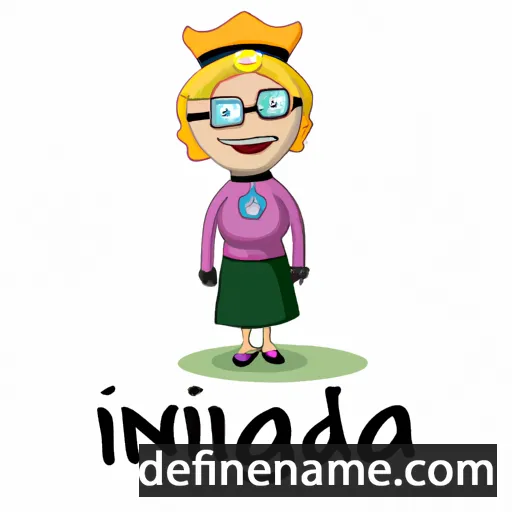 cartoon of the name Ingvalda