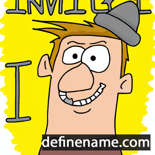 cartoon of the name Ingve