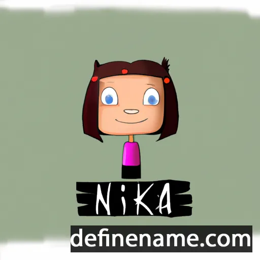 cartoon of the name Inka