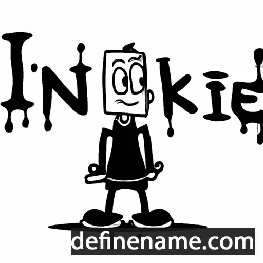 cartoon of the name Inkie