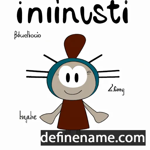 cartoon of the name Innaatiusi