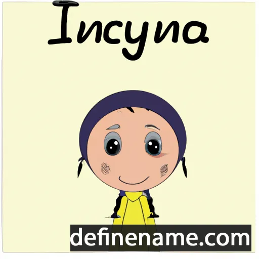 cartoon of the name Innocentyna