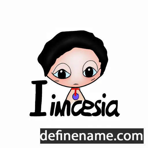 cartoon of the name Inosencia