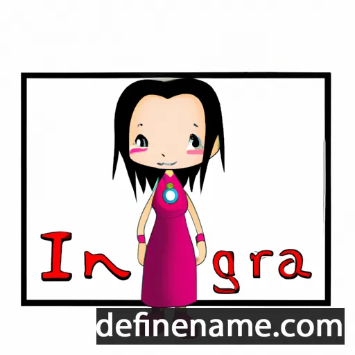 cartoon of the name Integra