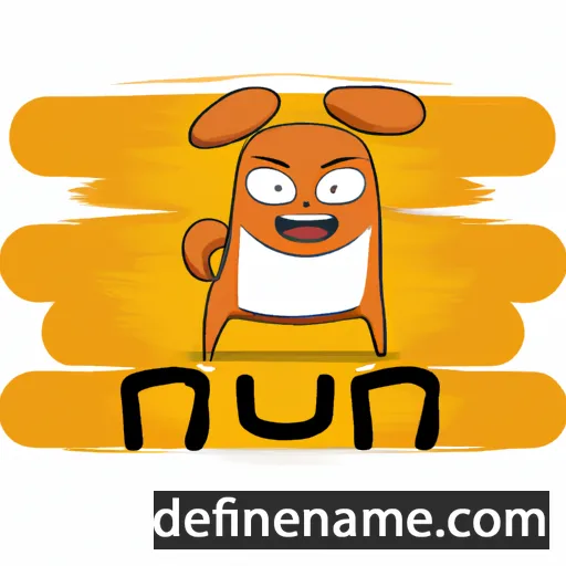 cartoon of the name Inu