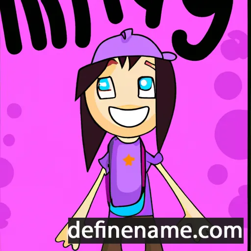 cartoon of the name Iny