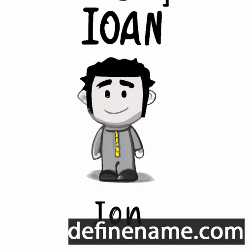 Ióan cartoon