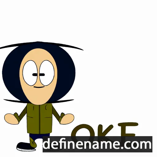 cartoon of the name Ioakime