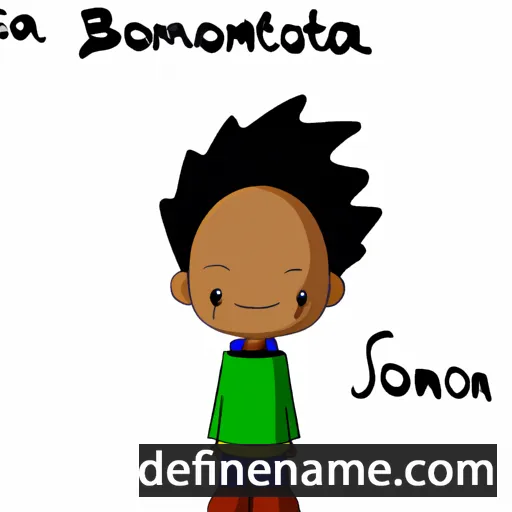 Iombonantsoa cartoon