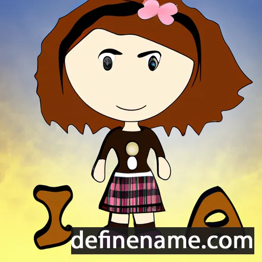 cartoon of the name Iona