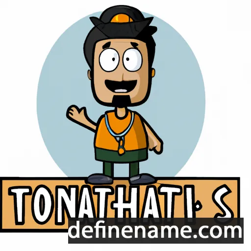 cartoon of the name Ionathas