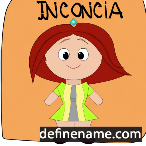 cartoon of the name Ionica