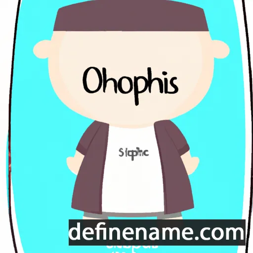 cartoon of the name Iosaphias