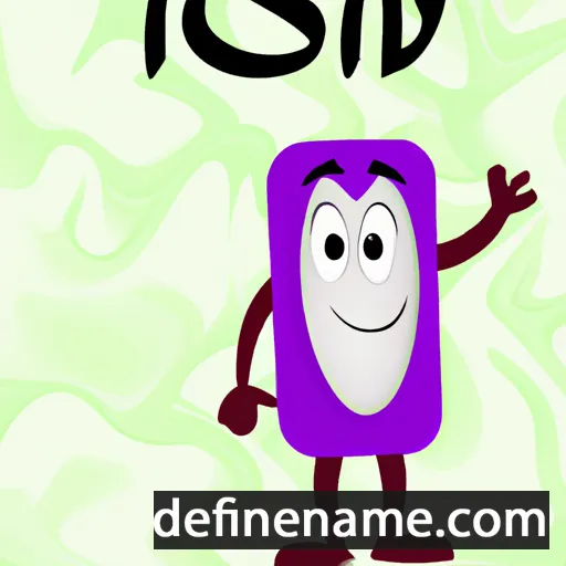 cartoon of the name Iosóid