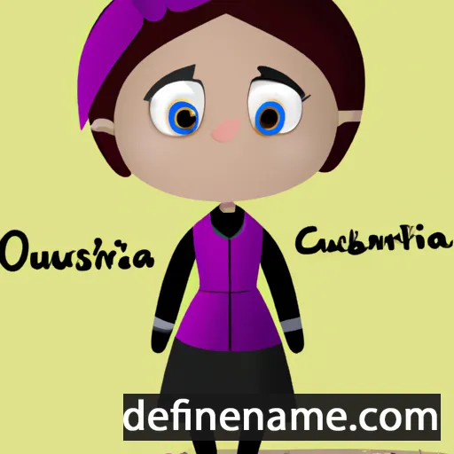 Ioustina cartoon