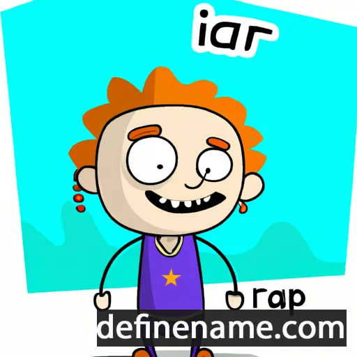 cartoon of the name Ipar