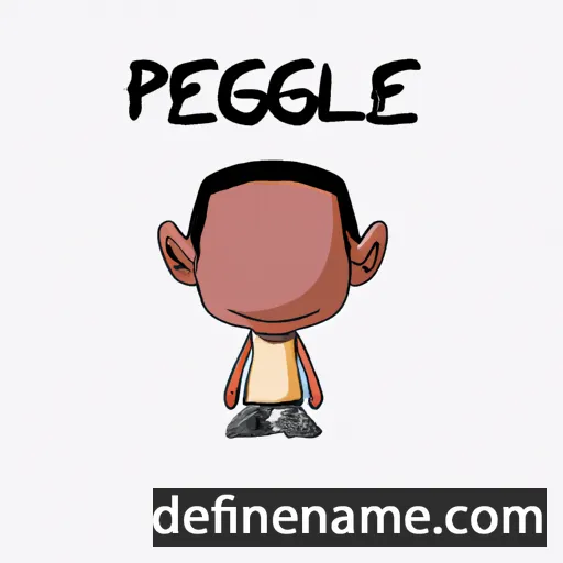 Ipeleng cartoon