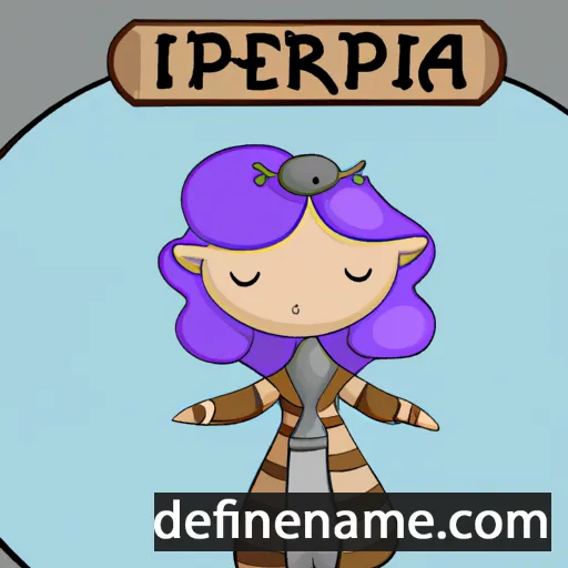 cartoon of the name Iperĸiaĸ