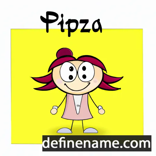 cartoon of the name Ippazia