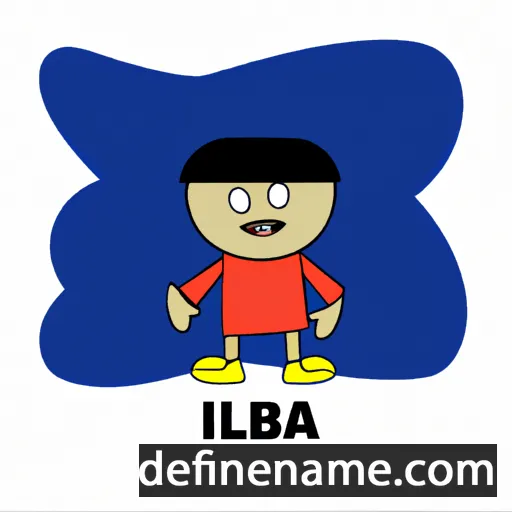 cartoon of the name Iqbola