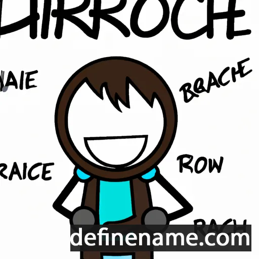 cartoon of the name Irache