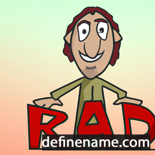 cartoon of the name Irad