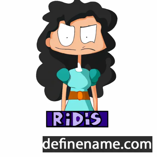 cartoon of the name Iraides