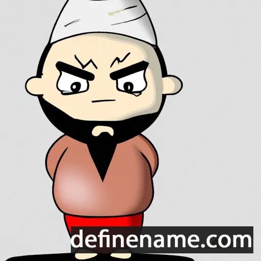 cartoon of the name Irandiyu