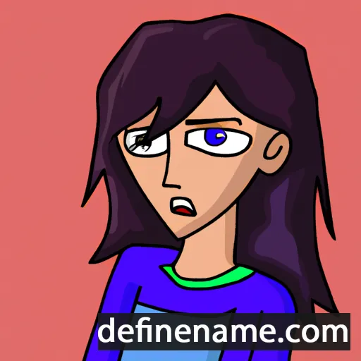 cartoon of the name Irany