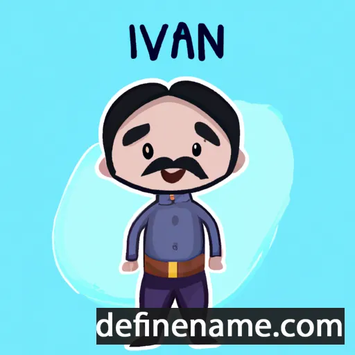 cartoon of the name Iravan