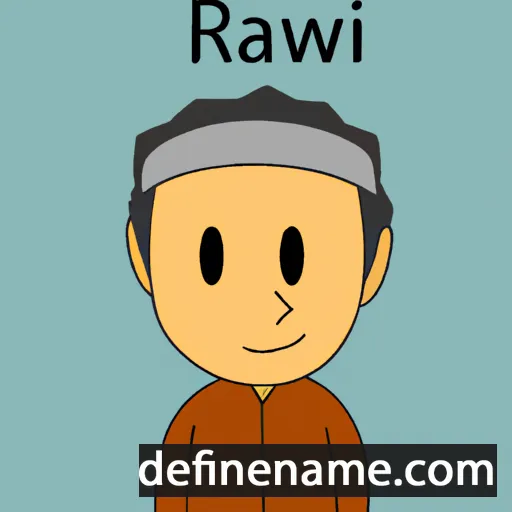 cartoon of the name Irawan