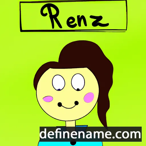 cartoon of the name Iréneusz