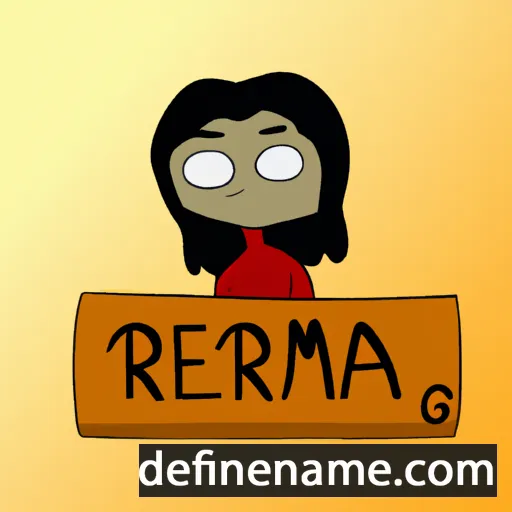 Irema cartoon