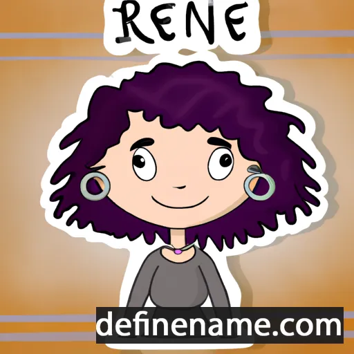 Ireñe cartoon