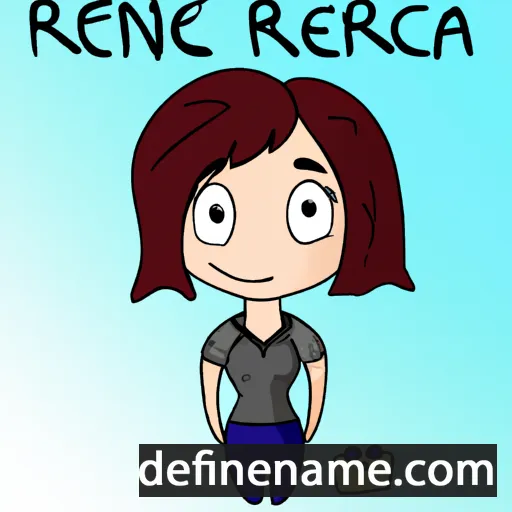 cartoon of the name Irenaea