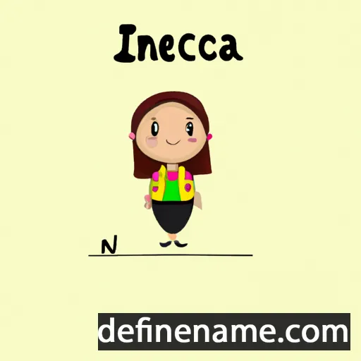 cartoon of the name Irenca