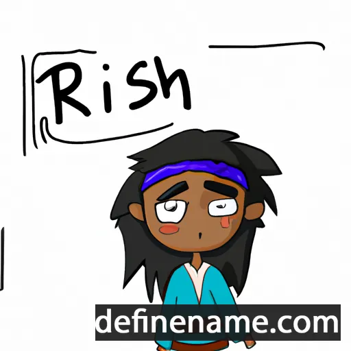 cartoon of the name Ireshi