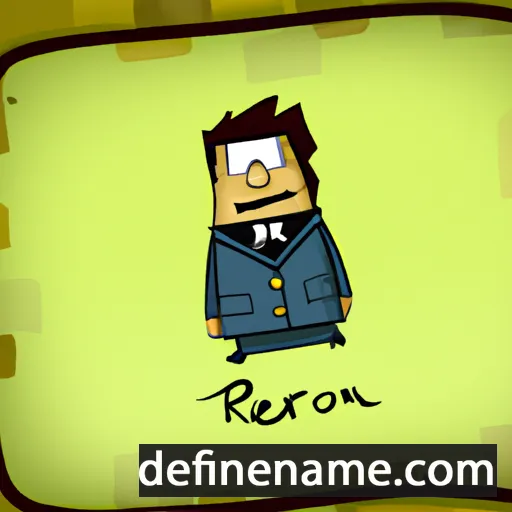 cartoon of the name Ireton