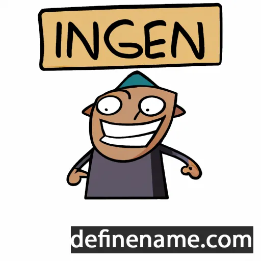 cartoon of the name Irgen