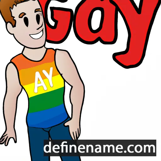 Gay cartoon