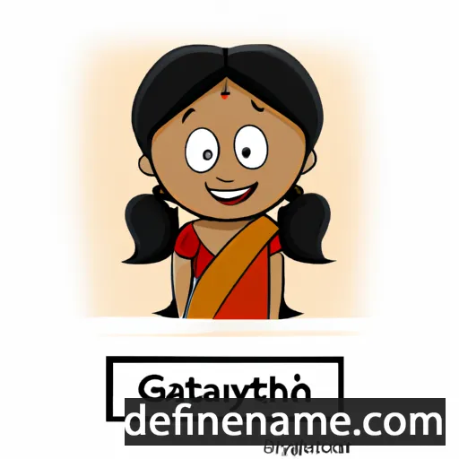 Gayathri cartoon