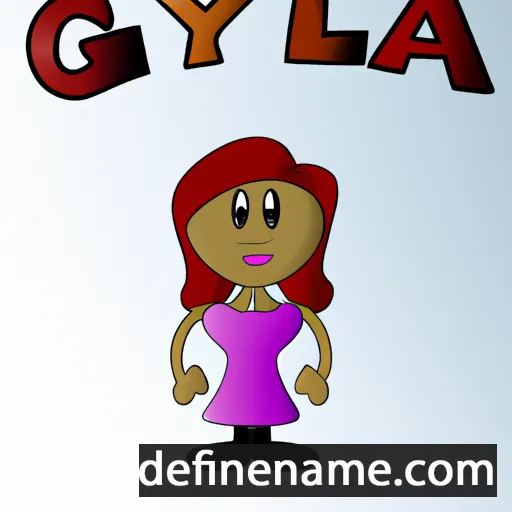 Gayla cartoon