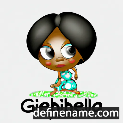 cartoon of the name Gbemisola